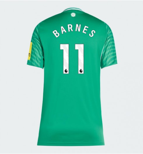 Newcastle United Harvey Barnes #11 Bortedrakt Dame 2025-26 Korte ermer Newcastle United Harvey Barnes #11 Bortedrakt Dame 2025-26 Korte ermer